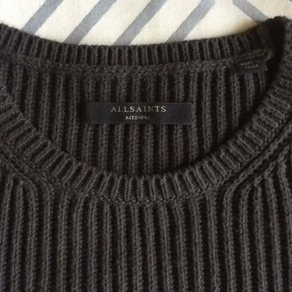 All Saints Ria Cropped Sweater - Picture 4 of 6